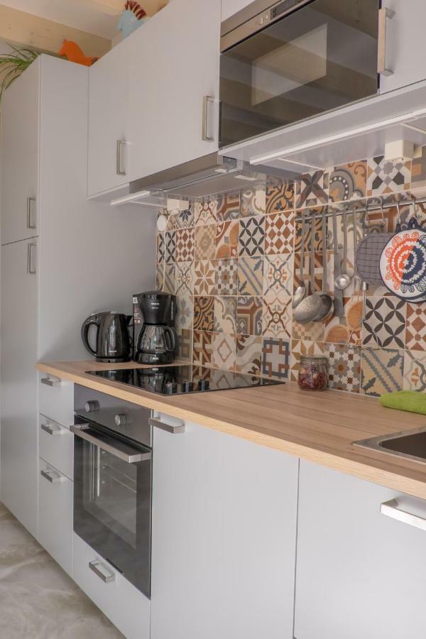 Studio South Beach With Garden And Free Parking ซานด์โวร์ต ภายนอก รูปภาพ