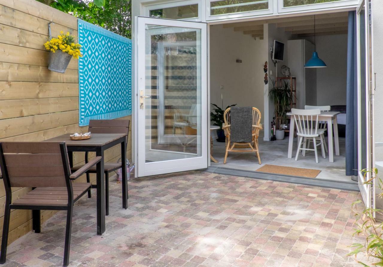 Studio South Beach With Garden And Free Parking ซานด์โวร์ต ภายนอก รูปภาพ