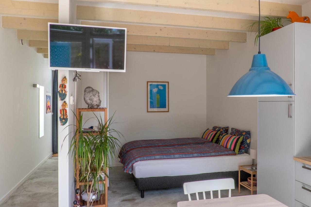 Studio South Beach With Garden And Free Parking ซานด์โวร์ต ภายนอก รูปภาพ